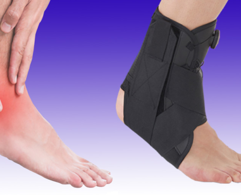 foot and ankle pain and boa ankle brace