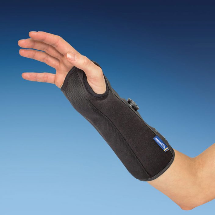 long wrist support brace with boa system