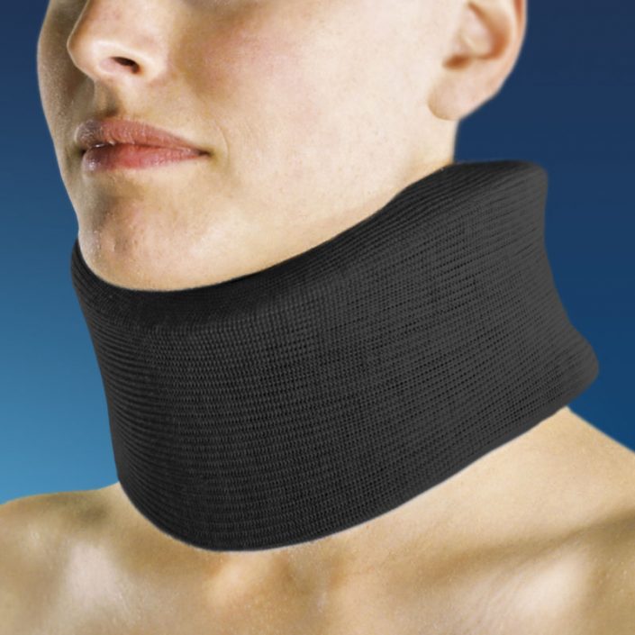 foam neck collar, whiplash, neck pain, neck muscle sprain